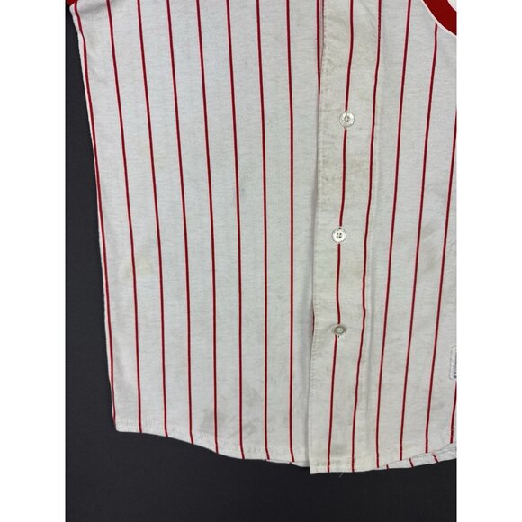 Vintage 90s Russell Athletic Cincinnati Reds Baseball Jersey Youth XL Rare MLB - Picture 5 of 16
